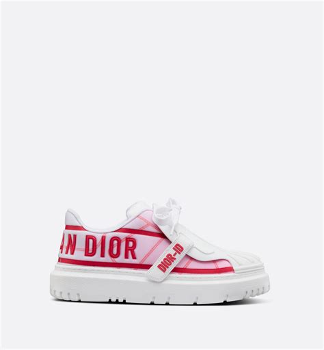 dior id sneaker raspberry